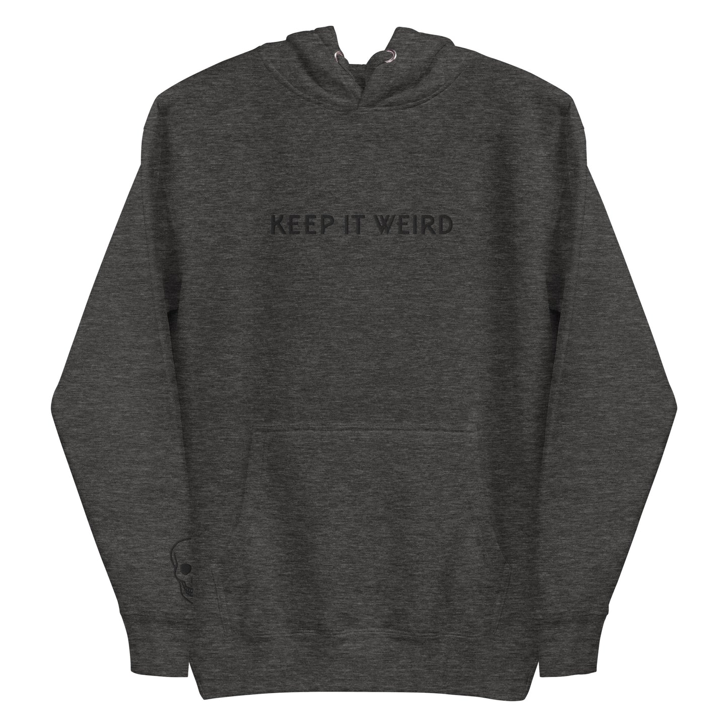 Morbid Keep It Weird Embroidered Hoodie