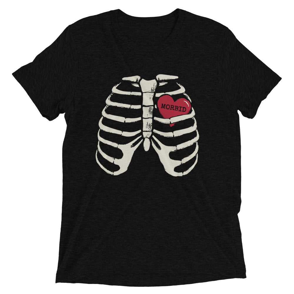 Morbid Heart Adult Short Sleeve T-Shirt