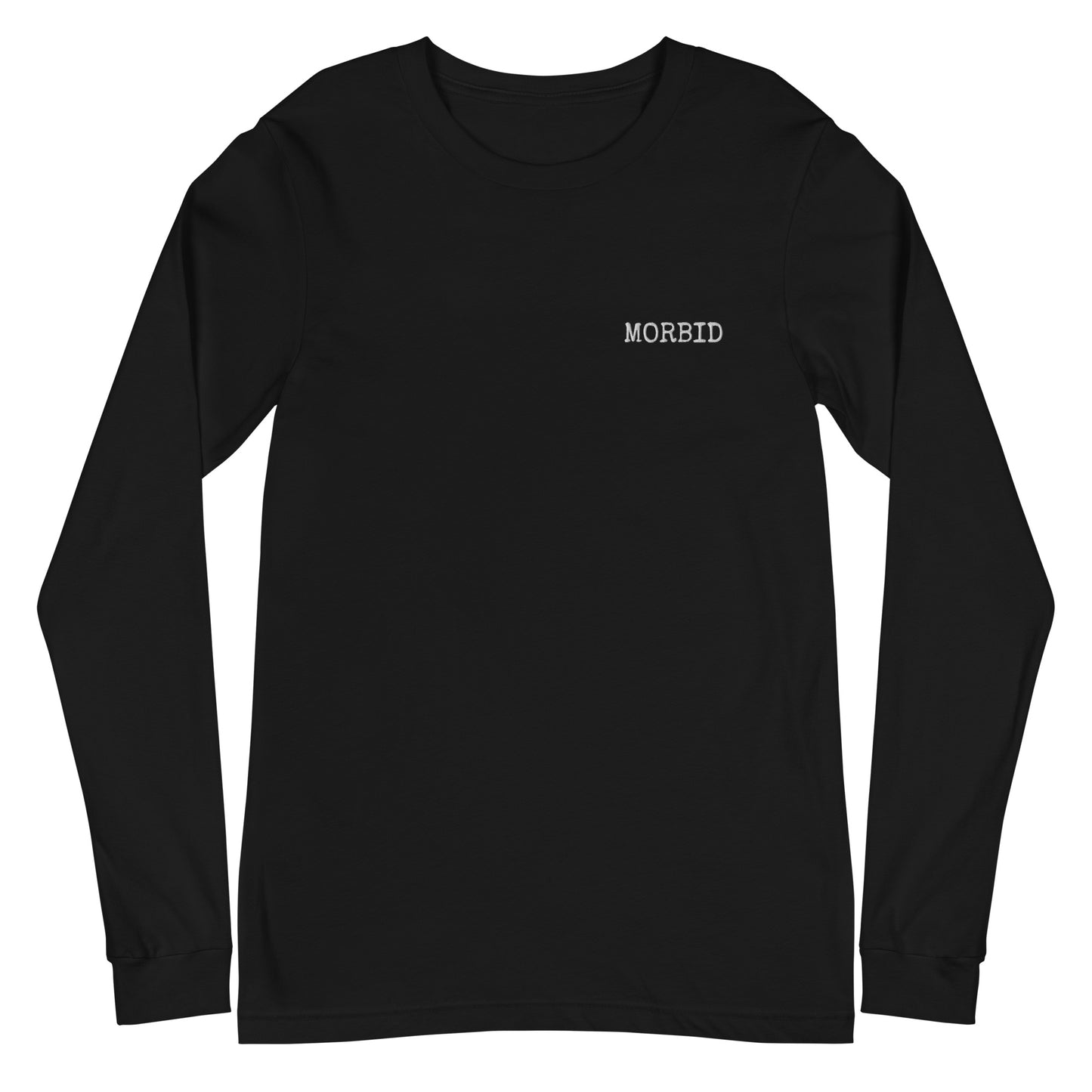 Morbid Embroidered Long Sleeve Tee