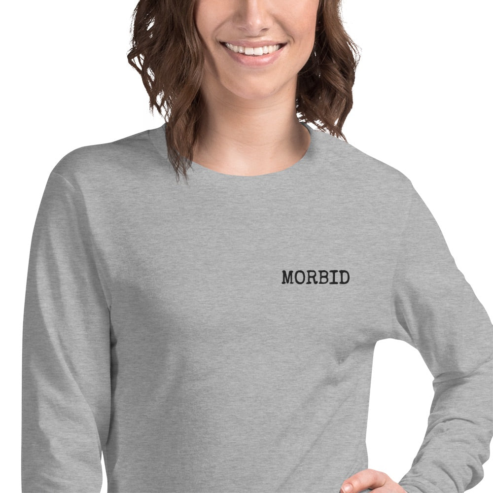 Morbid Embroidered Long Sleeve Tee