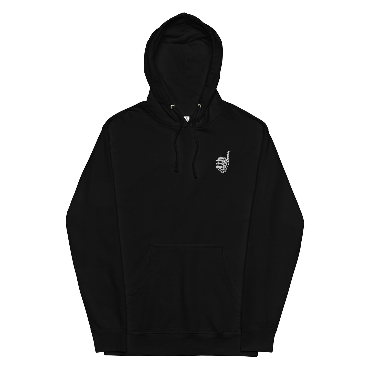 MrBallen Embroidered Skeleton Thumb Hoodie