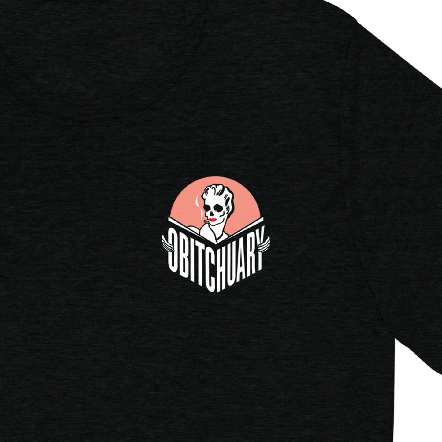 Obitchuary Logo Tri-Blend T-Shirt