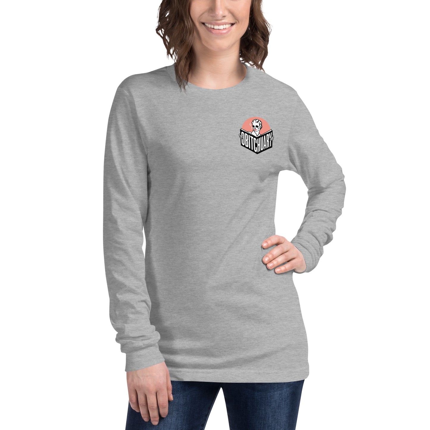 Obitchuary Logo Long Sleeve T-Shirt