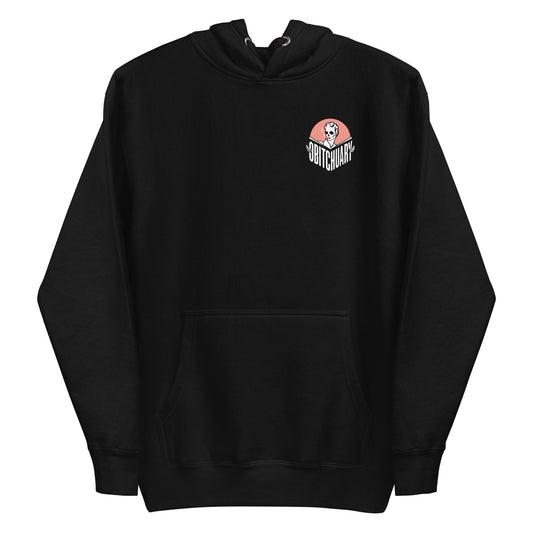 Obitchuary Logo Premium Hoodie-4