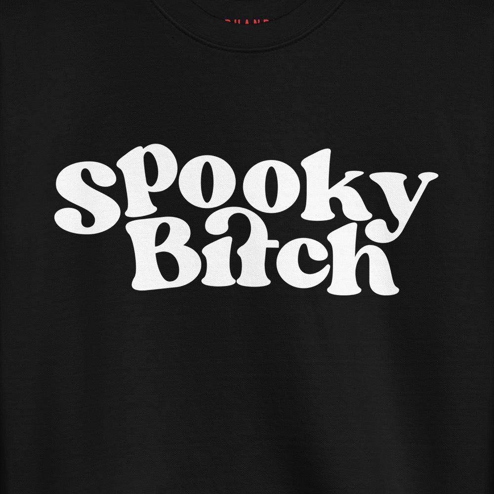 RedHanded Spooky Bitch Crewneck Sweatshirt