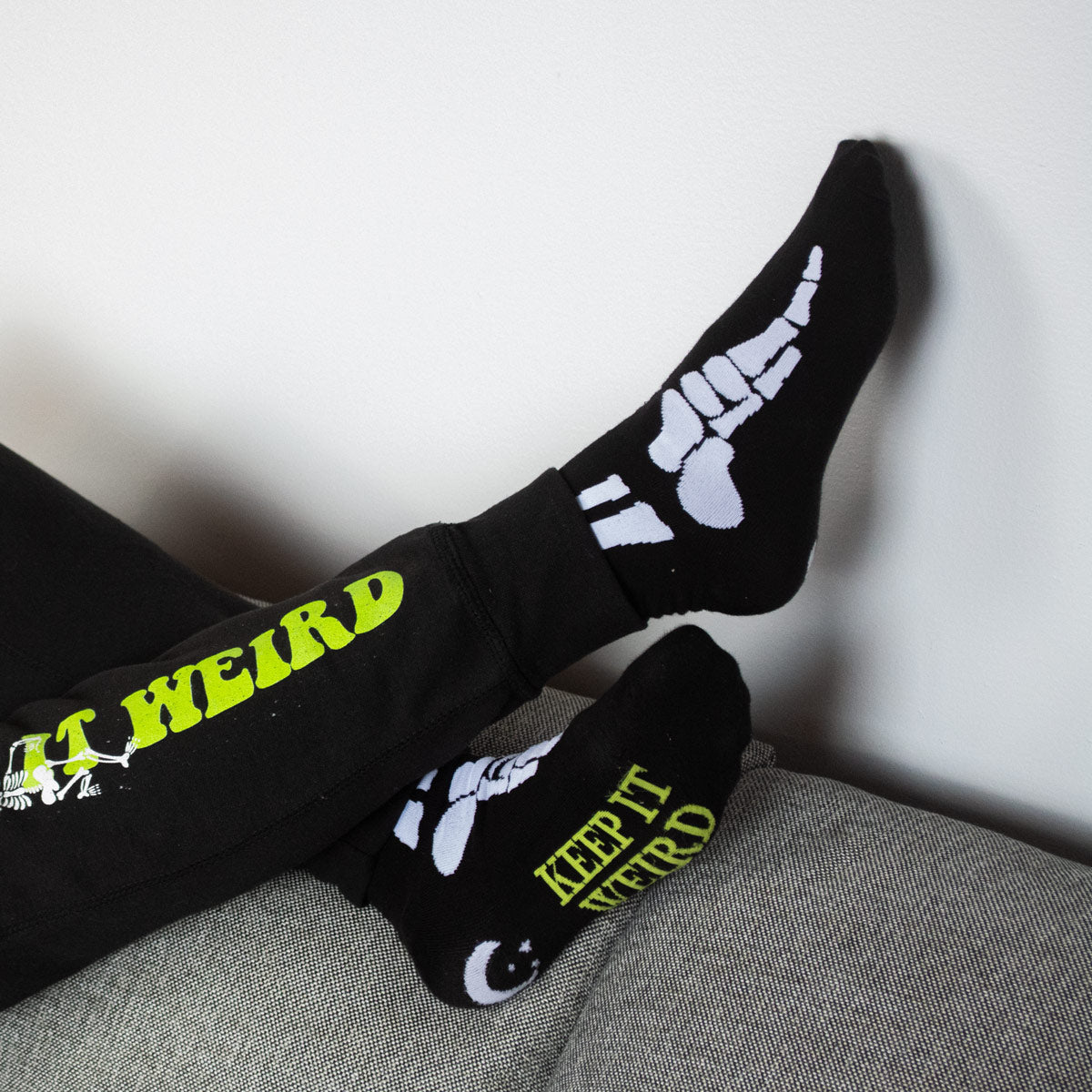 Morbid Leg Bone Socks