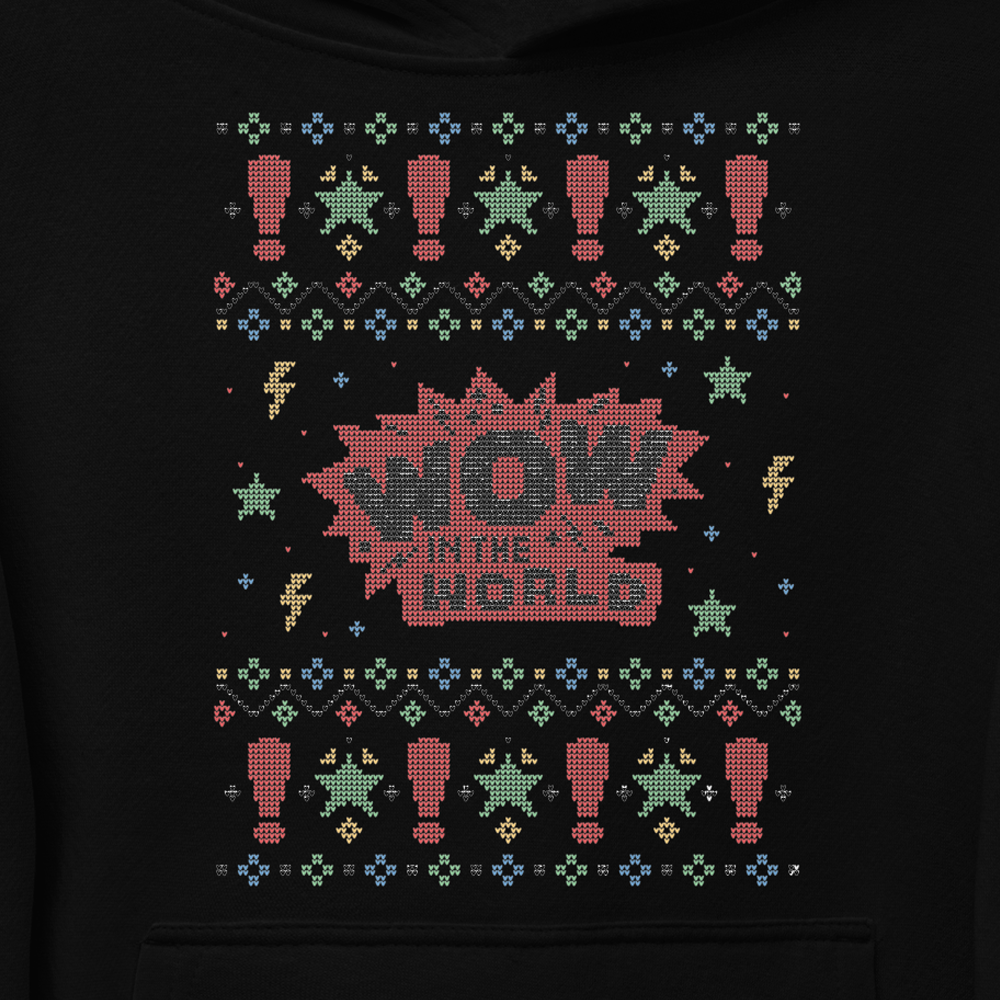 Wow in the World Logo Kids Hooded Sweatshirt