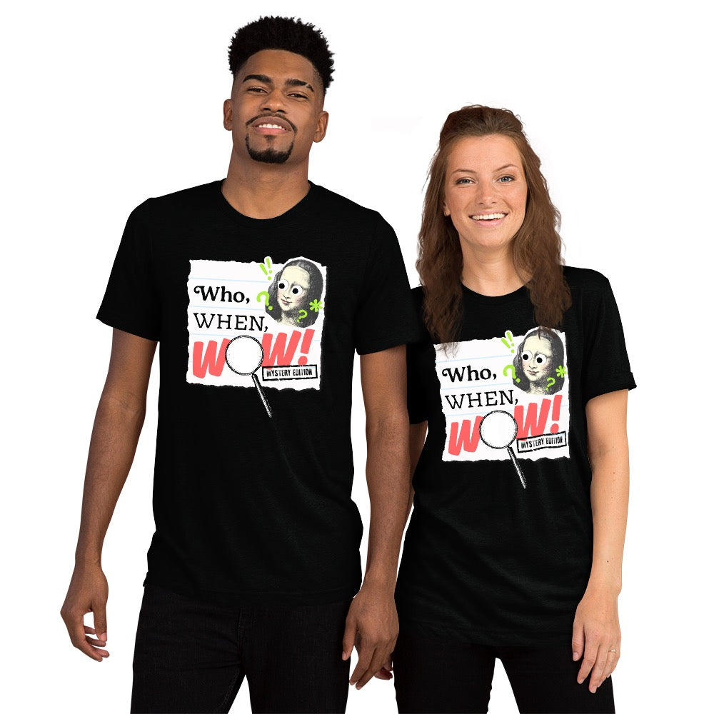 Wow In The World Who, When, Wow! Adult T-Shirt