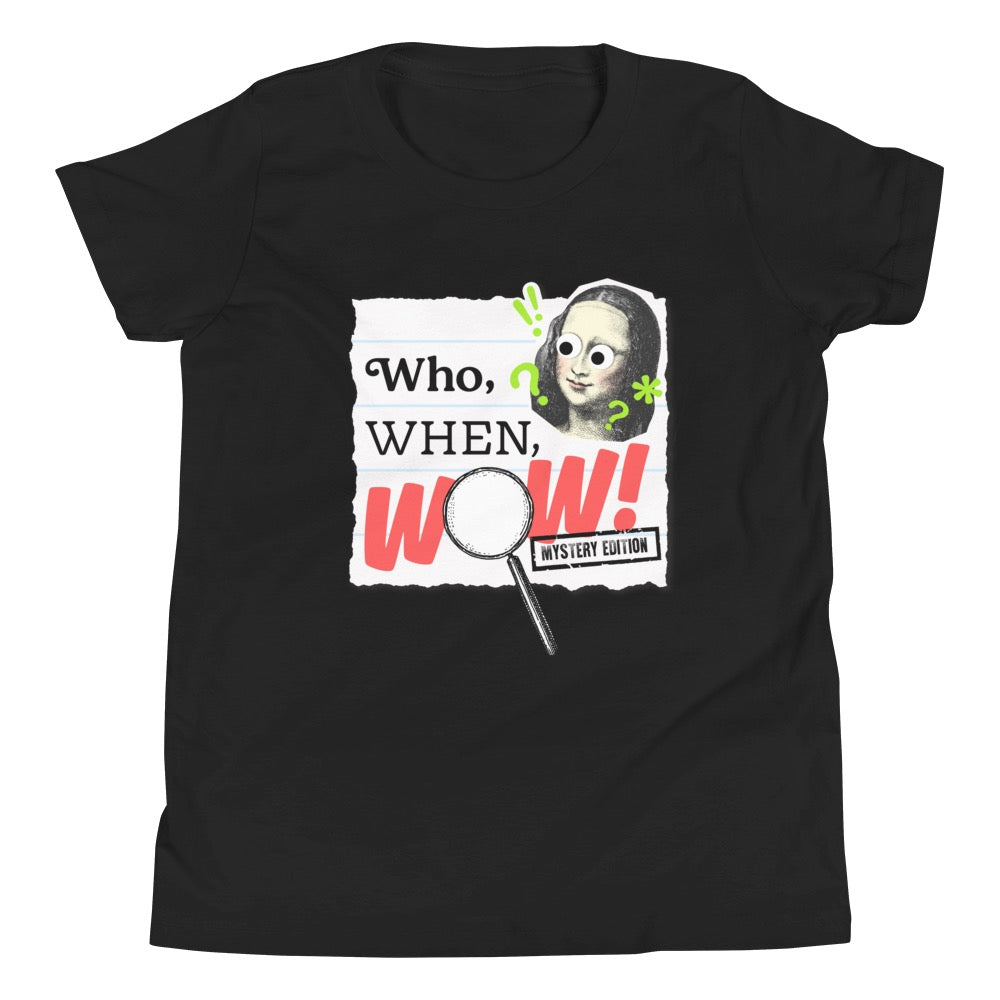 Who, When, WOW! Kids T-Shirt