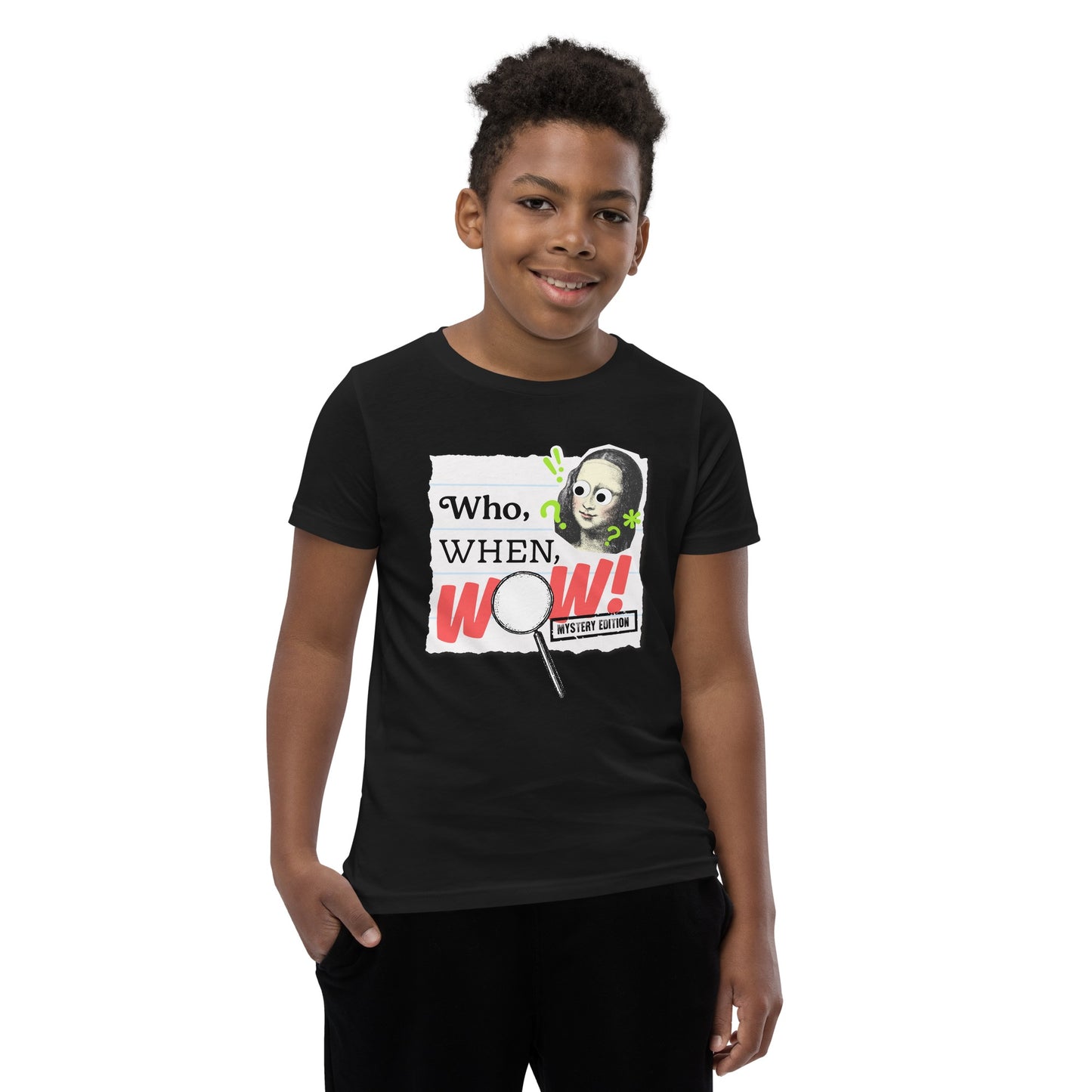 Who, When, WOW! Kids T-Shirt