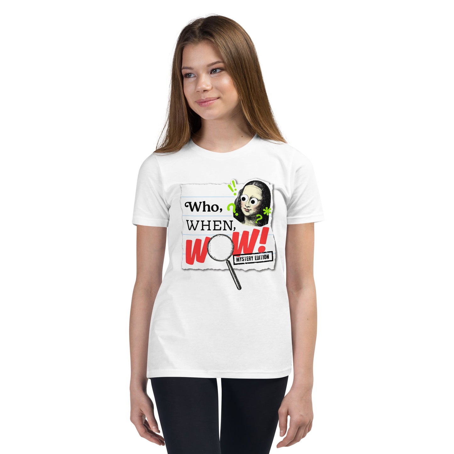 Who, When, WOW! Kids T-Shirt