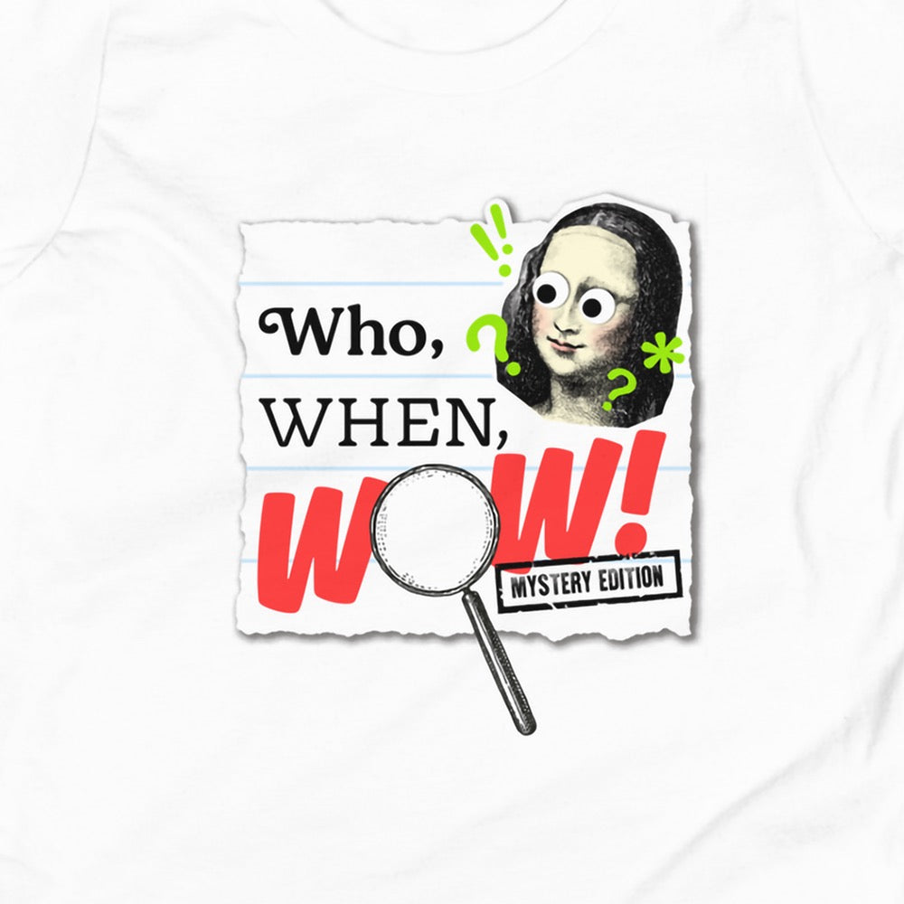 Who, When, WOW! Kids T-Shirt