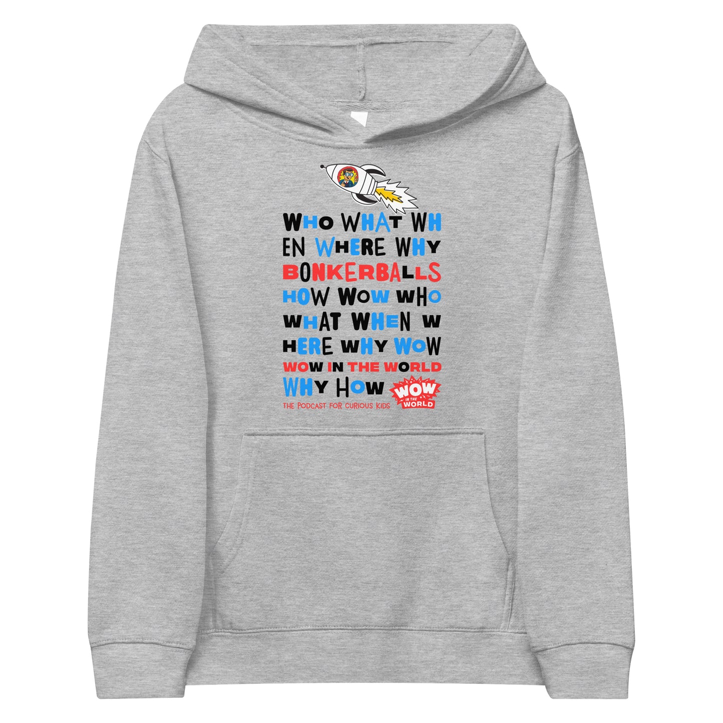 Wow in the World Bonkerballs Kids Hooded Sweatshirt