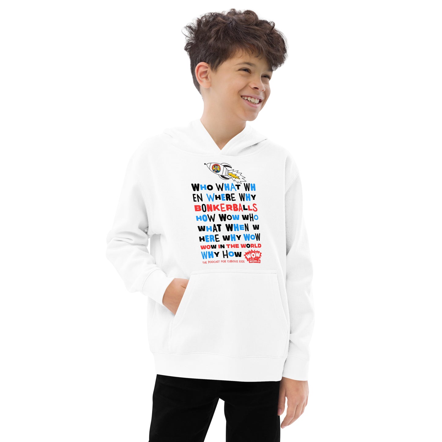 Wow in the World Bonkerballs Kids Hooded Sweatshirt