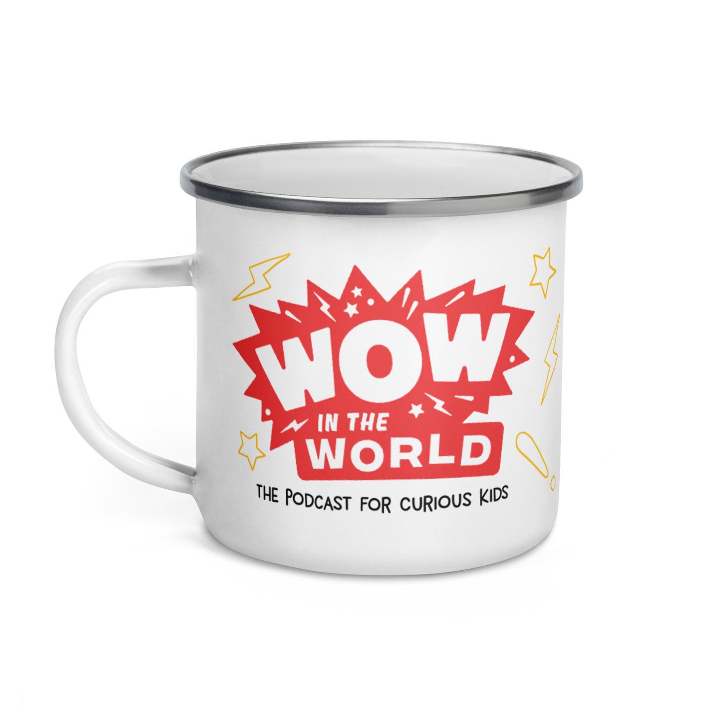 Wow in the World Characters Enamel Mug