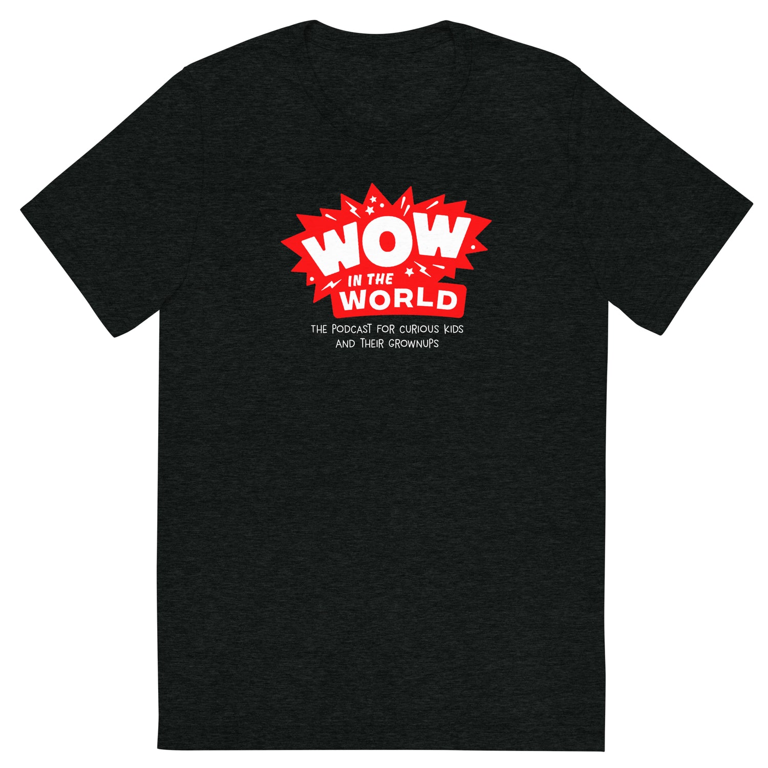 Wow in the World Logo Unisex Tri-Blend T-Shirt