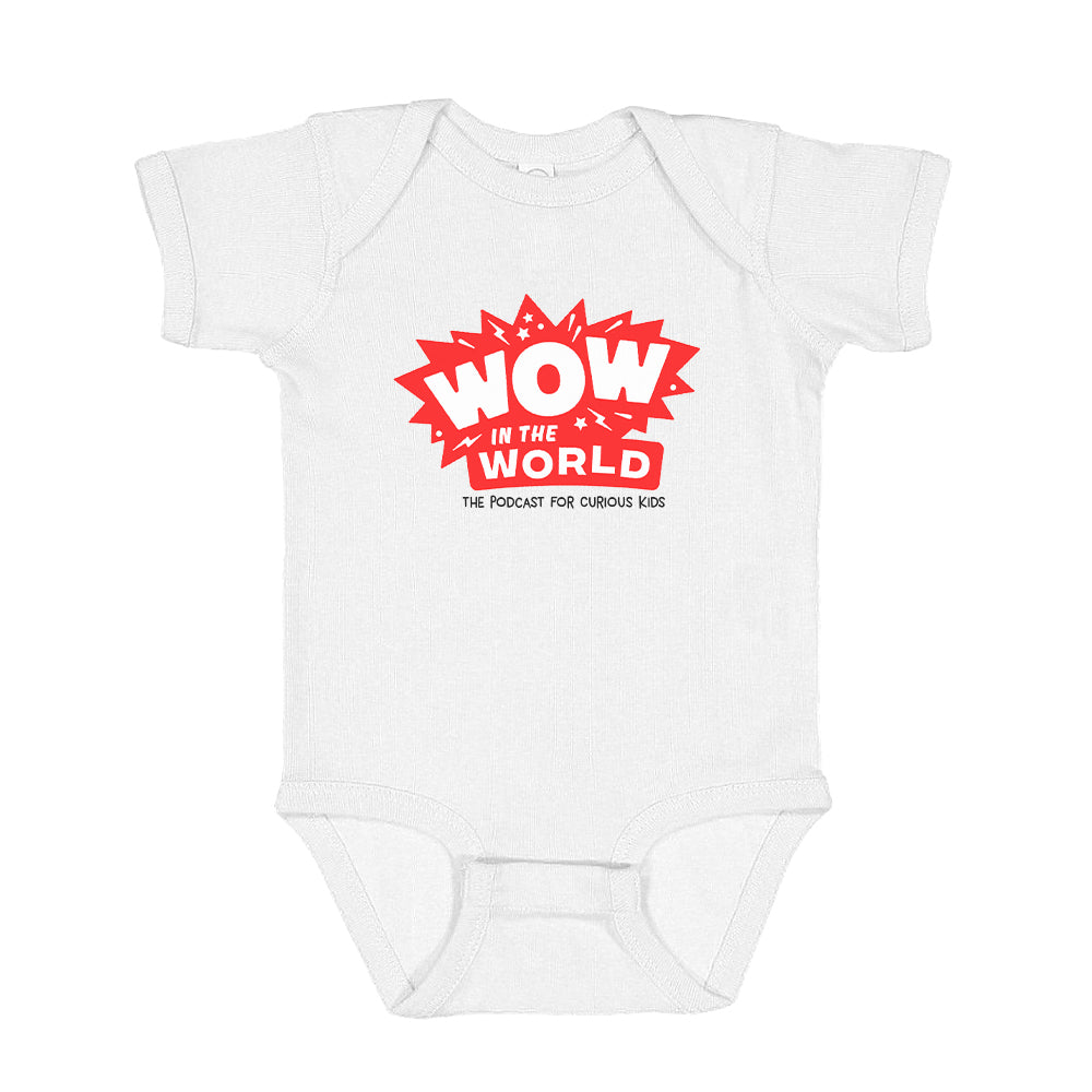 Wow in the World Logo Baby Bodysuit