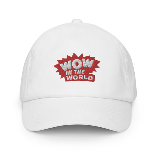 Wow in the World Logo Kids Baseball Cap-2