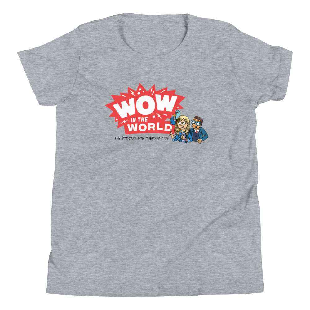 Wow in the World Logo Kids Short Sleeve T-Shirt