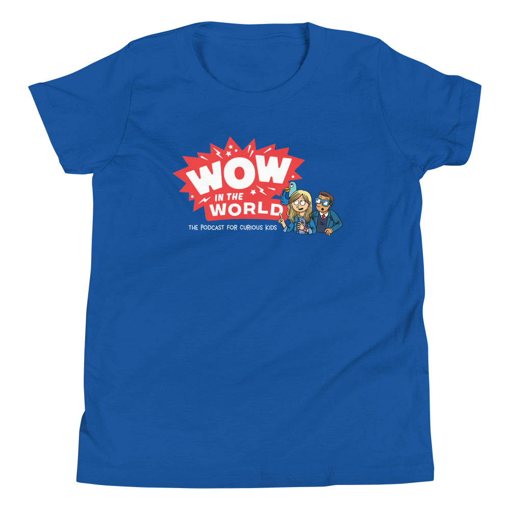 Wow in the World Logo Kids Short Sleeve T-Shirt