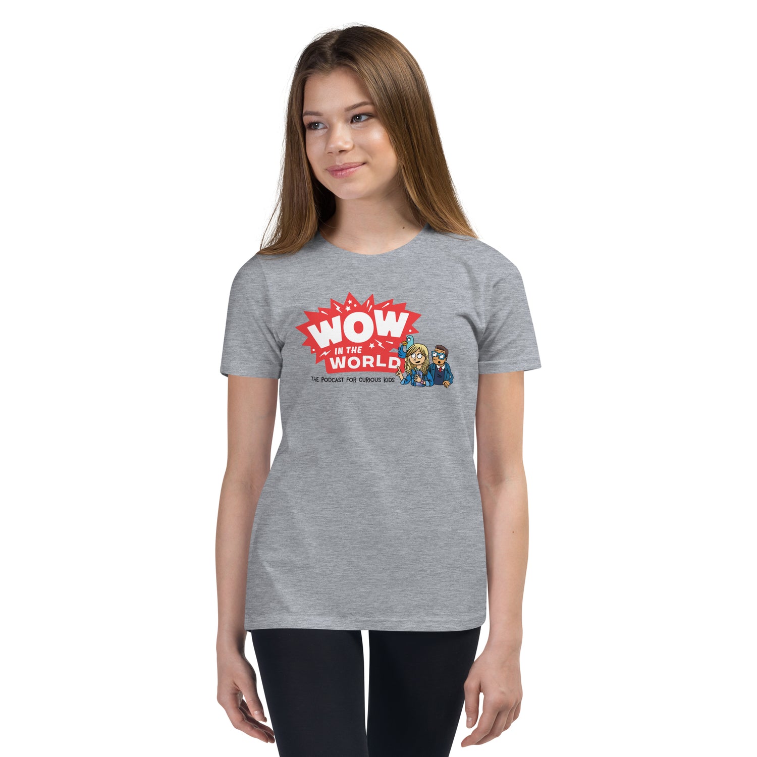 Wow in the World Logo Kids Short Sleeve T-Shirt