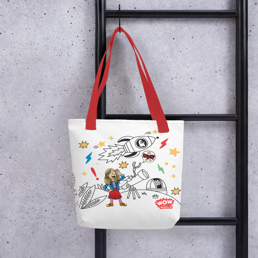 Wow in the World Tote Bag