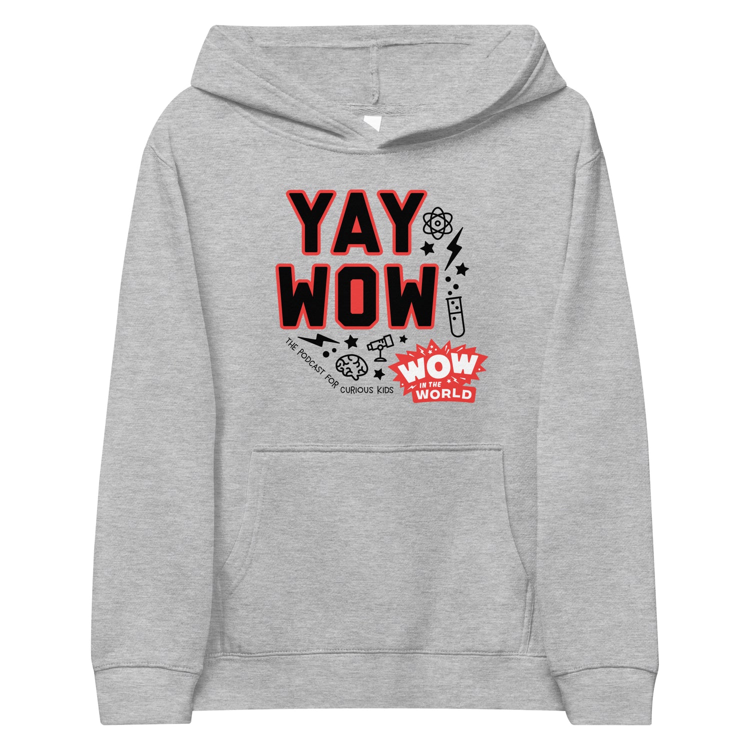 Wow in the World Yay Wow Kids Hooded Sweatshirt