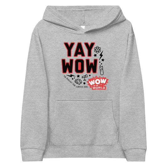 Wow in the World Yay Wow Kids Hooded Sweatshirt-2