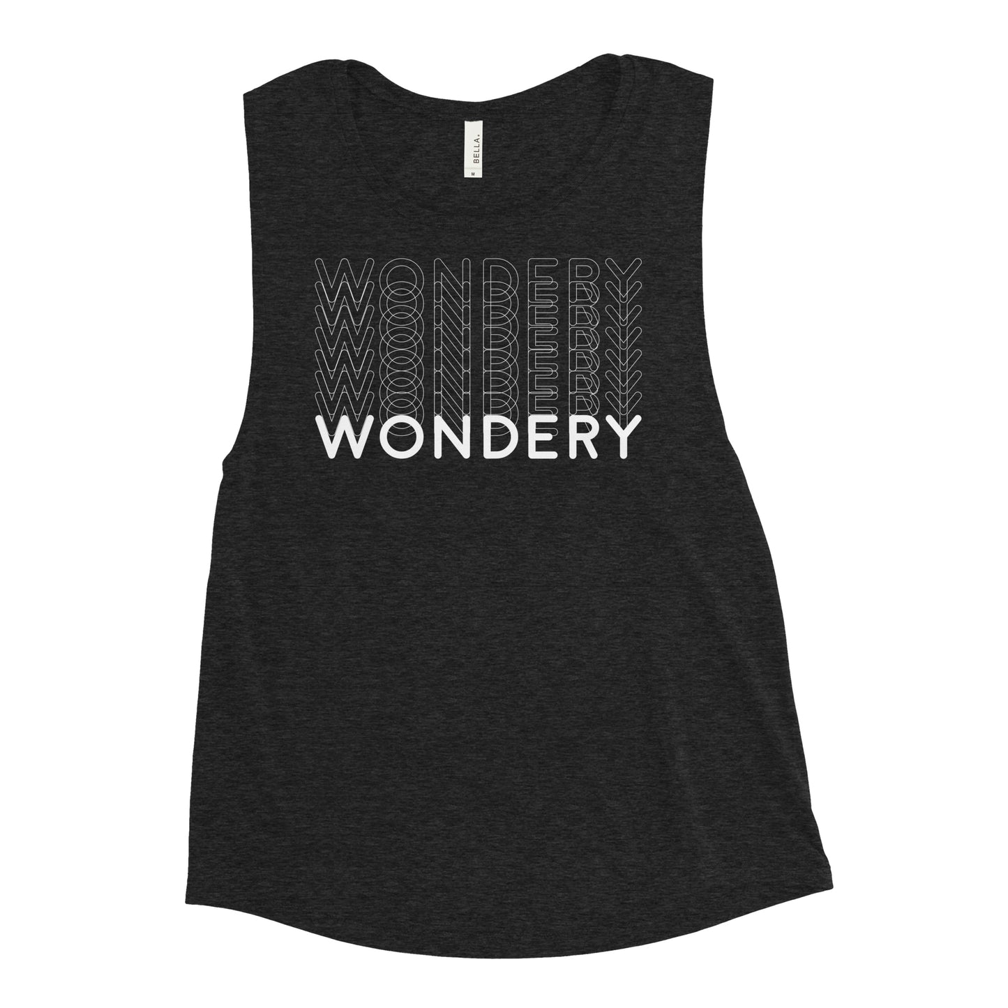 Wondery Repeating Women's Muscle Tank Top