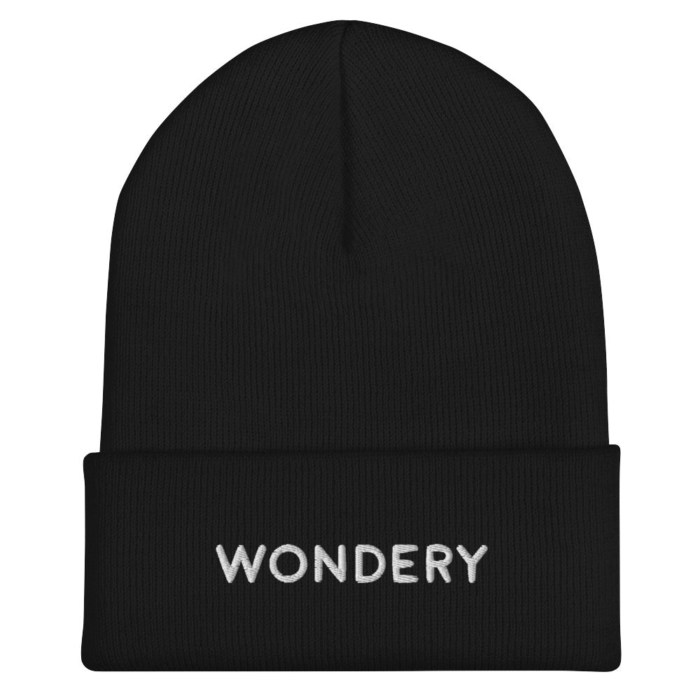 Wondery Logo Cuffed Beanie