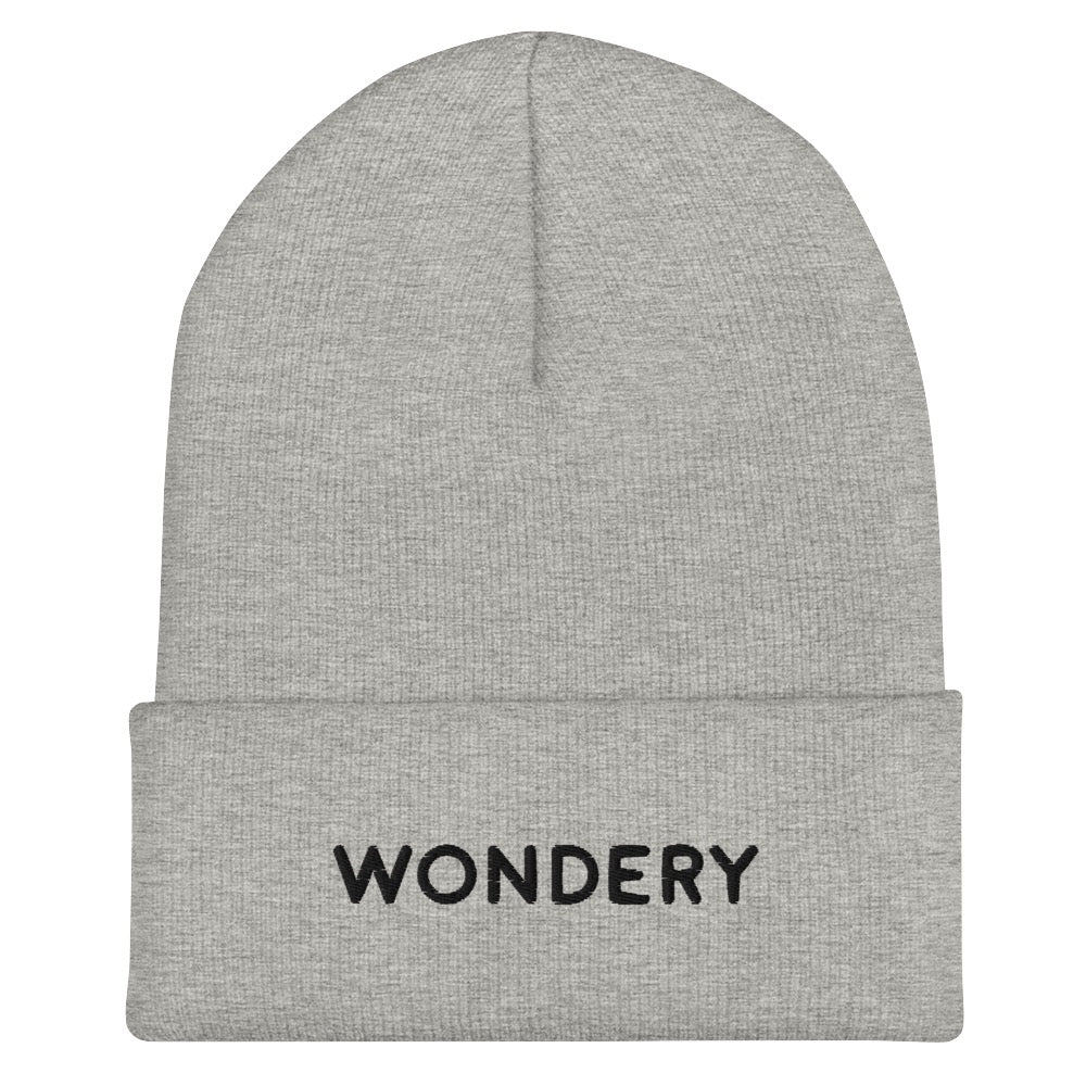 Wondery Logo Cuffed Beanie