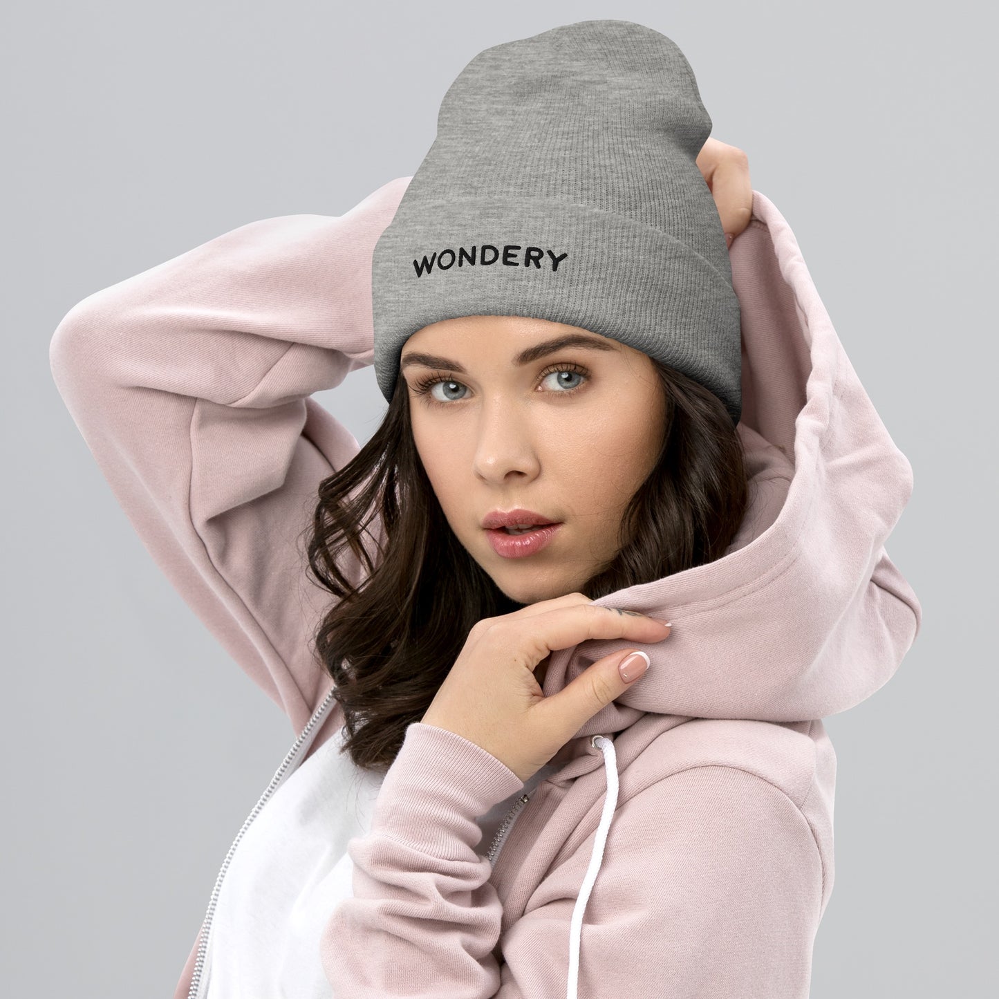 Wondery Logo Cuffed Beanie