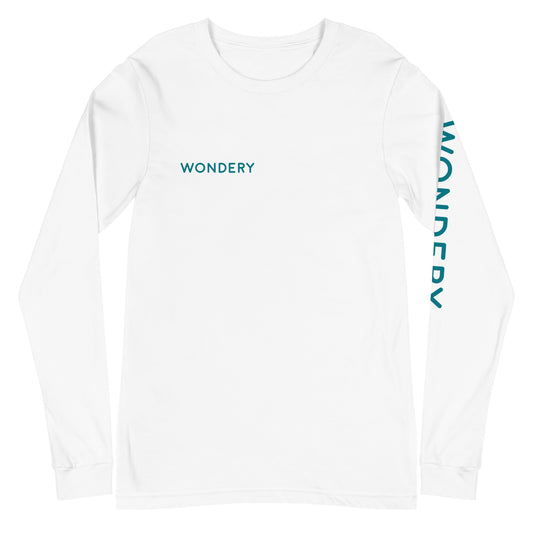 Wondery Logo Adult Long Sleeve T-Shirt-2