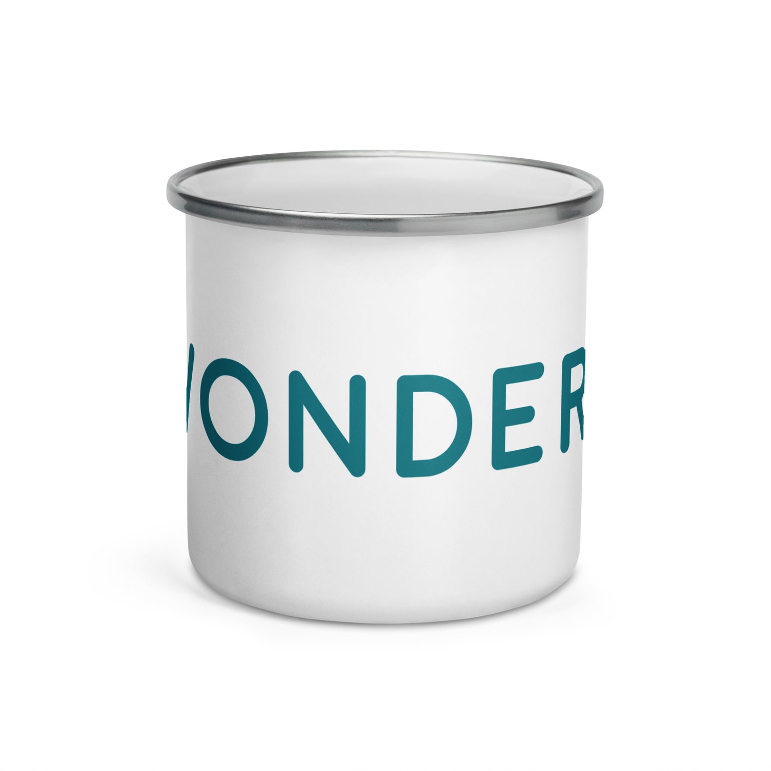 Wondery Logo Enamel Mug