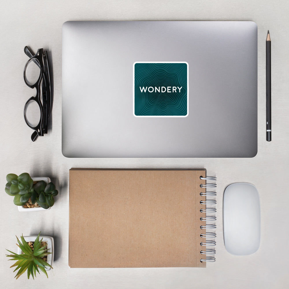 Wondery Logo Die Cut Sticker