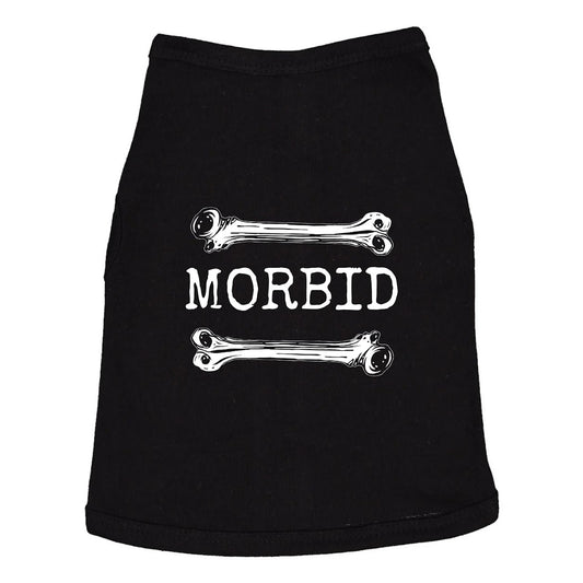 Morbid Bones Pet T-Shirt-1